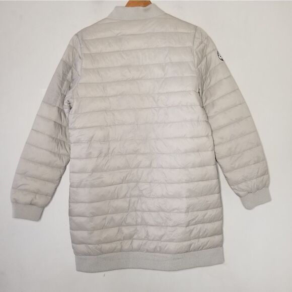 US Polo ASSN puffer coat taupe Women's size large - Picture 2 of 8